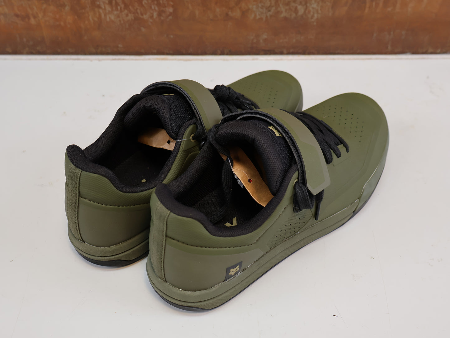 FOX UNION / MTB CLIP SCHUHE / HERREN CLICK / OLIVEGRÜN / GRÖSSE 47