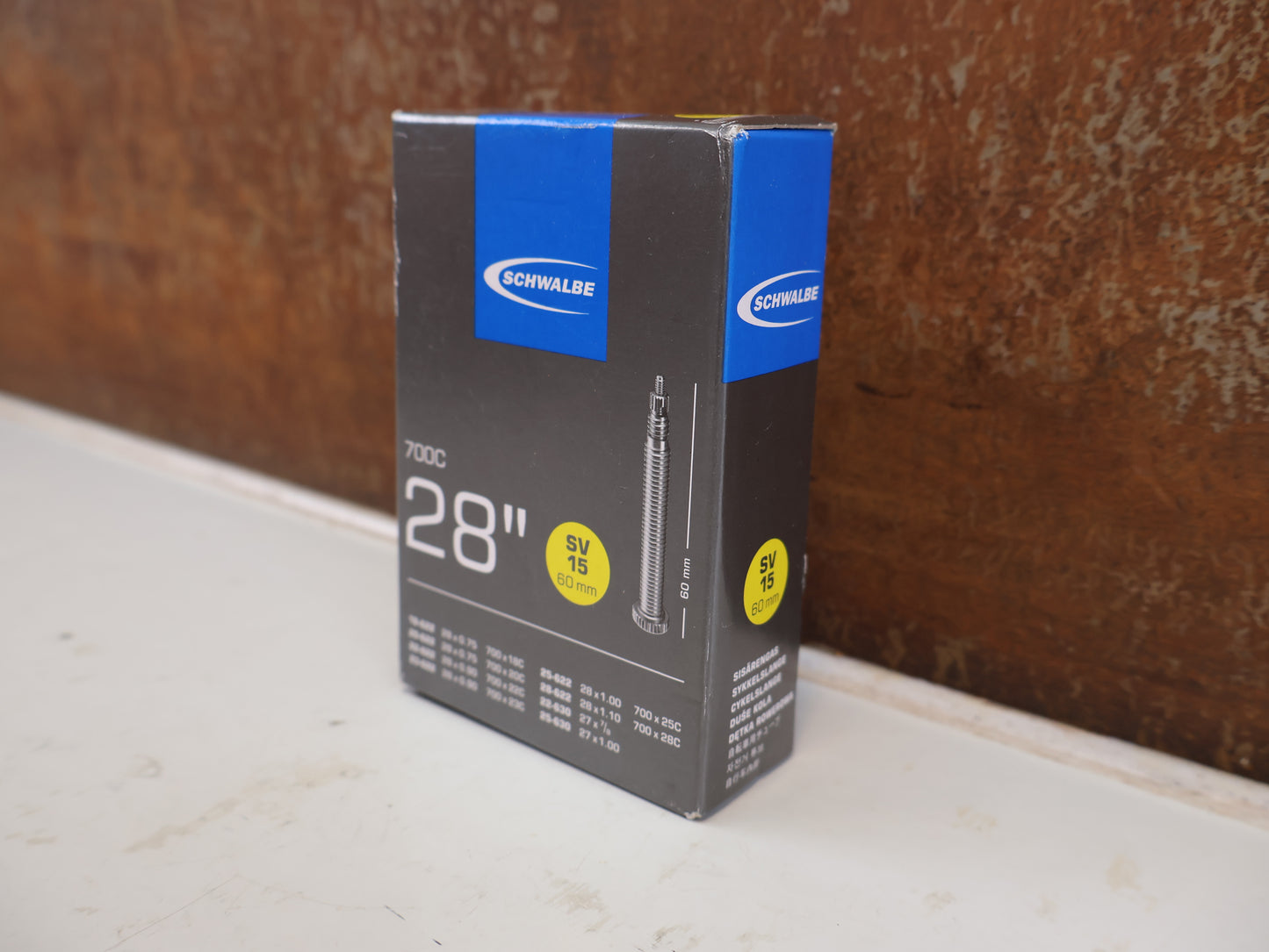 SCHWALBE NR 15 SCHLAUCH 28 ZOLL PRESTA 40MM RENNRAD 105G