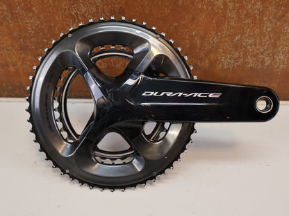 SHIMANO DURA-ACE FC-R9100 / HIGH-END RENNRAD KURBELGARNITUR / 50-34 ZÄHNE / 165 MM