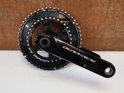 SHIMANO DURA-ACE FC-R9100 / HIGH-END RENNRAD KURBELGARNITUR / 50-34 ZÄHNE / 165 MM