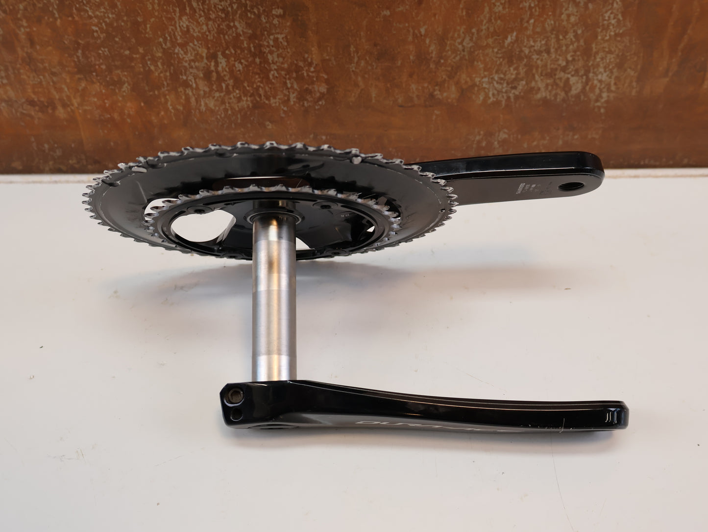 SHIMANO DURA-ACE FC-R9100 / HIGH-END RENNRAD KURBELGARNITUR / 50-34 ZÄHNE / 165 MM