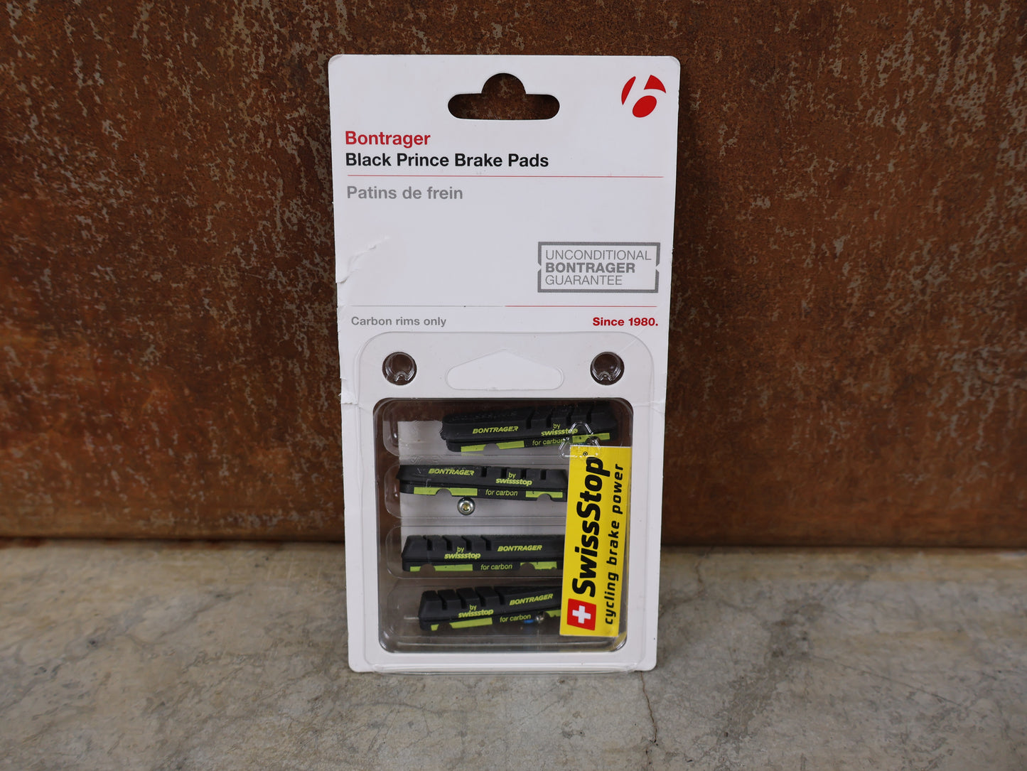 BONTRAGER SWISSSTOP BLACK PRINCE FLASH EVO / CARBON BREMSBELÄGE / SHIMANO-SRAM