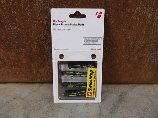 BONTRAGER SWISSSTOP BLACK PRINCE FLASH EVO / CARBON BREMSBELÄGE / SHIMANO-SRAM