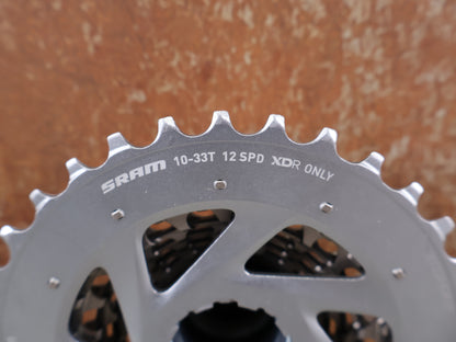 SRAM RED XG-1290 / 12-FACH ROAD KASSETTE / 10–33 Z / 213 G