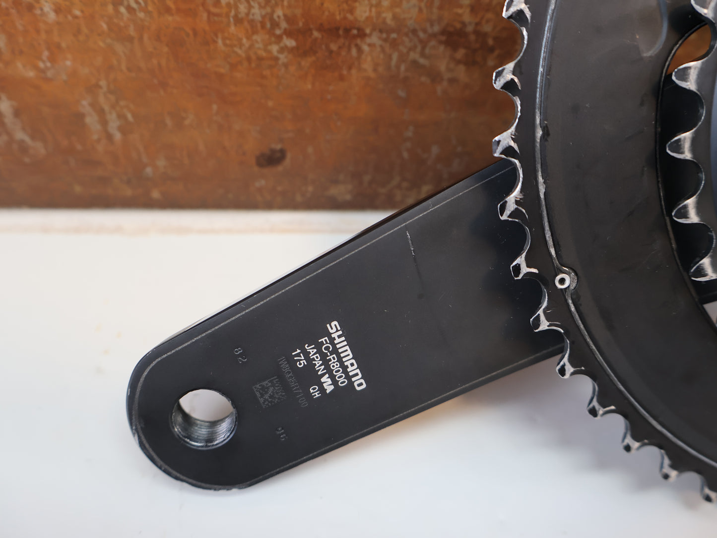 SHIMANO ULTEGRA FC-R8000 / RENNRAD KURBELGARNITUR / 50-34 ZÄHNE / 175 MM