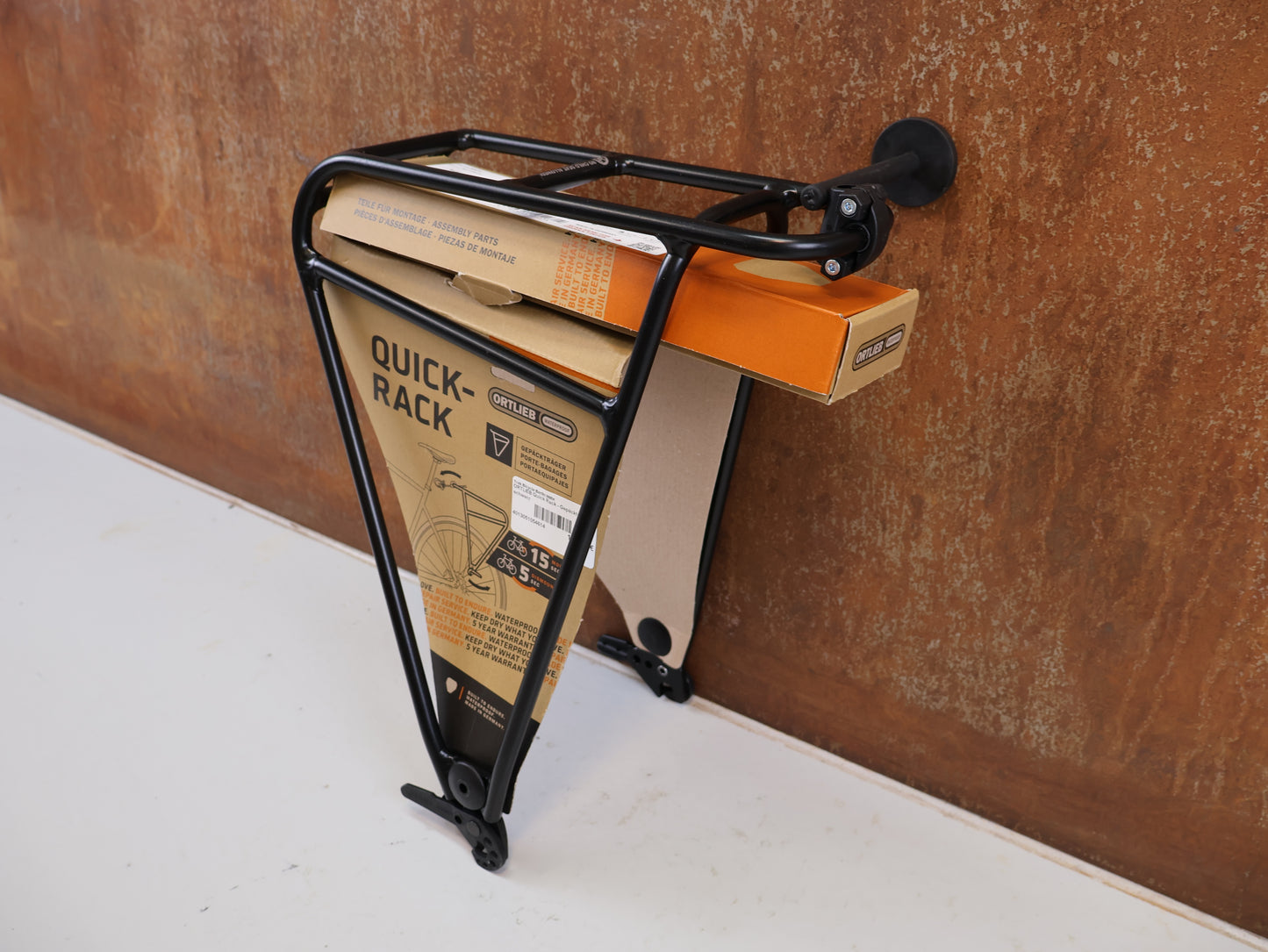 ORTLIEB QUICK-RACK GEPÄCKTRÄGER SCHNELLSPANNSYSTEM 580G 20KG