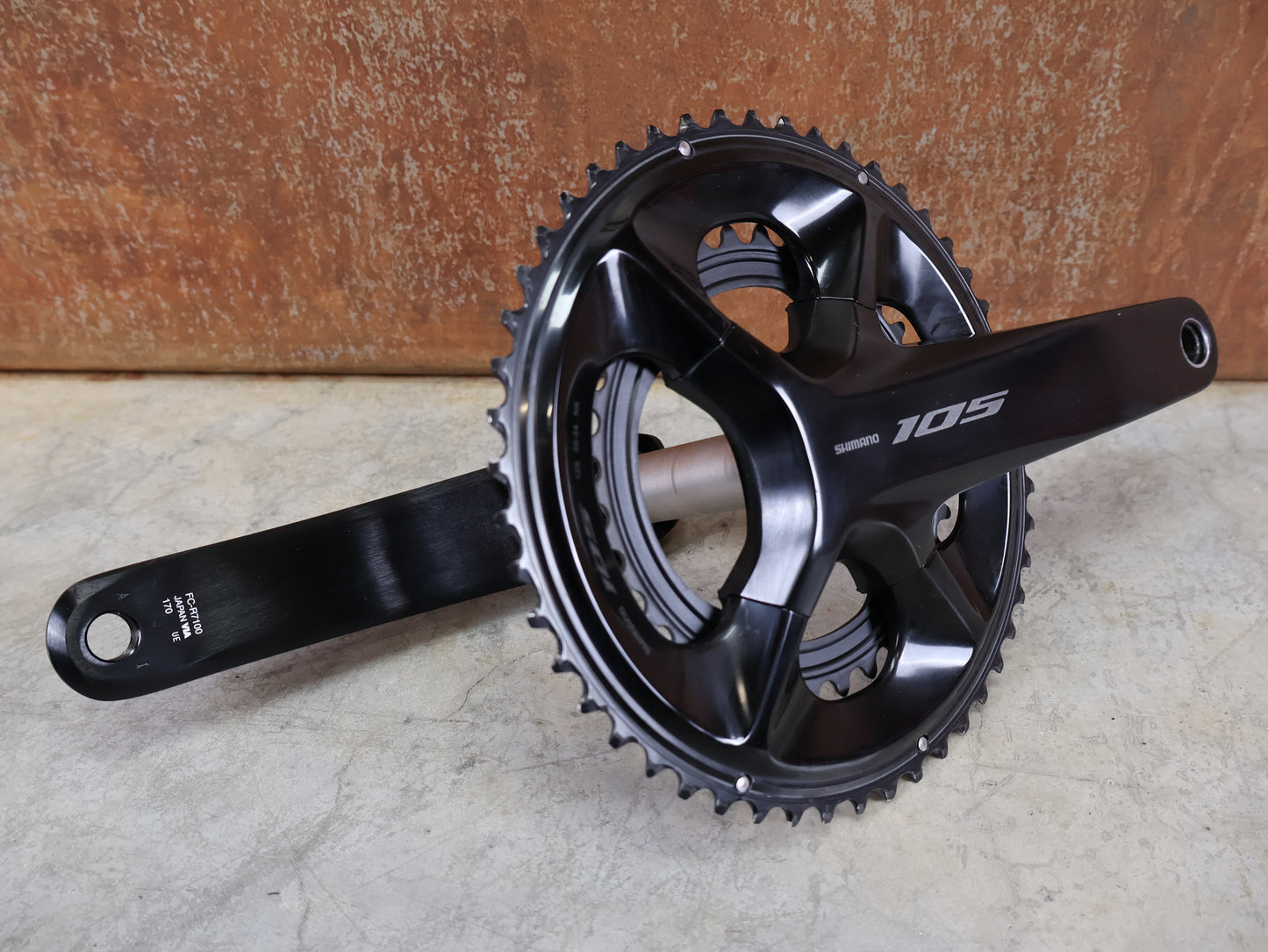 SHIMANO 105 FC-R7100 / 2X12-FACH KURBELGARNITUR / HOLLOWTECH II / 50-34 Z / 170MM