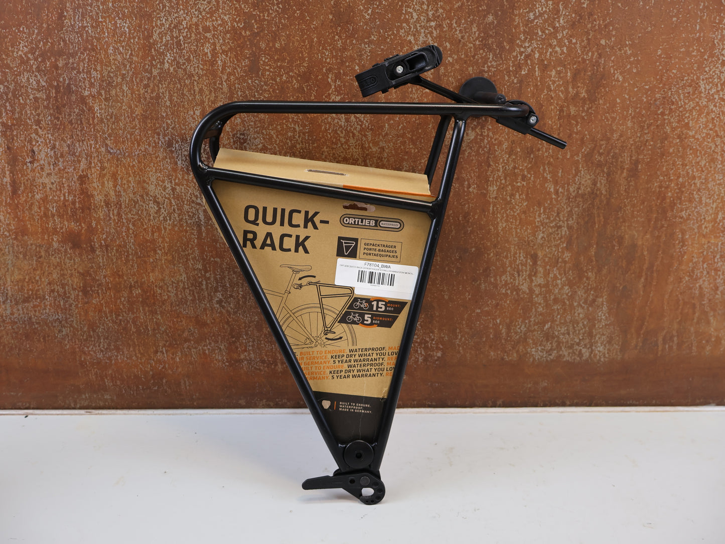 ORTLIEB QUICK-RACK GEPÄCKTRÄGER SCHNELLSPANNSYSTEM MONTAGEMATERIAL UNVOLLSTÄNDIG