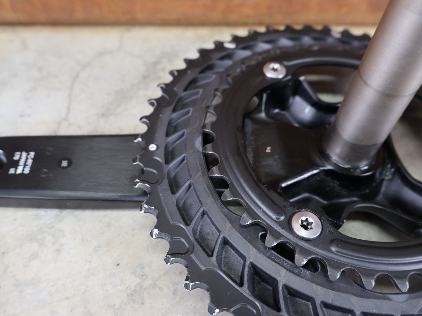 SHIMANO 105 FC-R7100 / 2X12-FACH KURBELGARNITUR / HOLLOWTECH II / 50-34 Z / 170MM