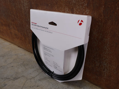 BONTRAGER / ELITE SCHALTZUG-SET / EDELSTAHL & LUBED HOUSING / 2300 MM ZÜGE, 3200 MM HÜLLE / UNIVERSAL