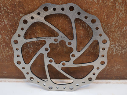 CONTEC CDR-1 BREMSSCHEIBE / 6-LOCH ROTOR 160 MM / EDELSTAHL