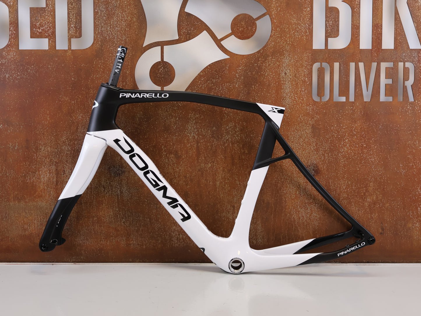 PINARELLO DOGMA X RAHMENSET XOLAR WHITE CARBON / 55CM