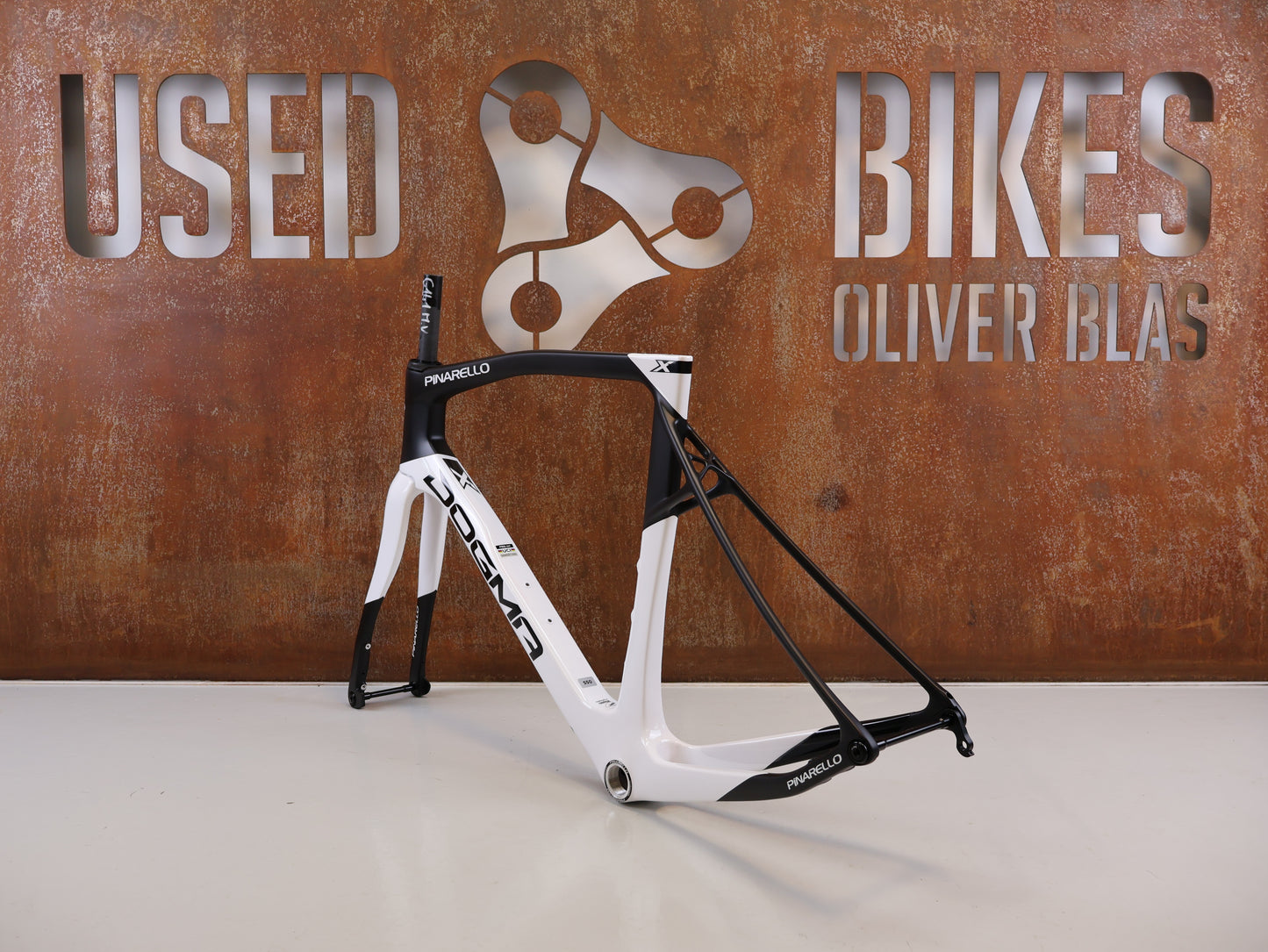 PINARELLO DOGMA X RAHMENSET XOLAR WHITE CARBON / 55CM