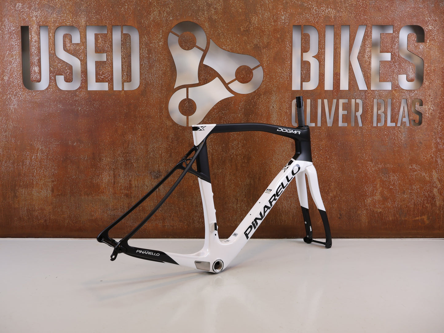 PINARELLO DOGMA X RAHMENSET XOLAR WHITE CARBON / 55CM