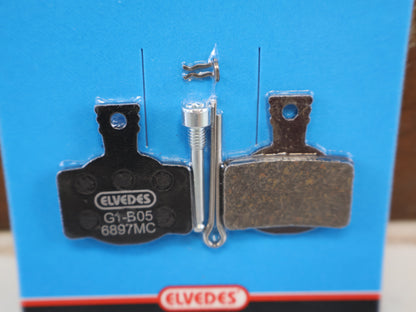 ELVEDES METALLIC CARBON BREMSBELÄGE / SCHEIBENBREMSE COMPACT / FÜR MAGURA MT SERIE