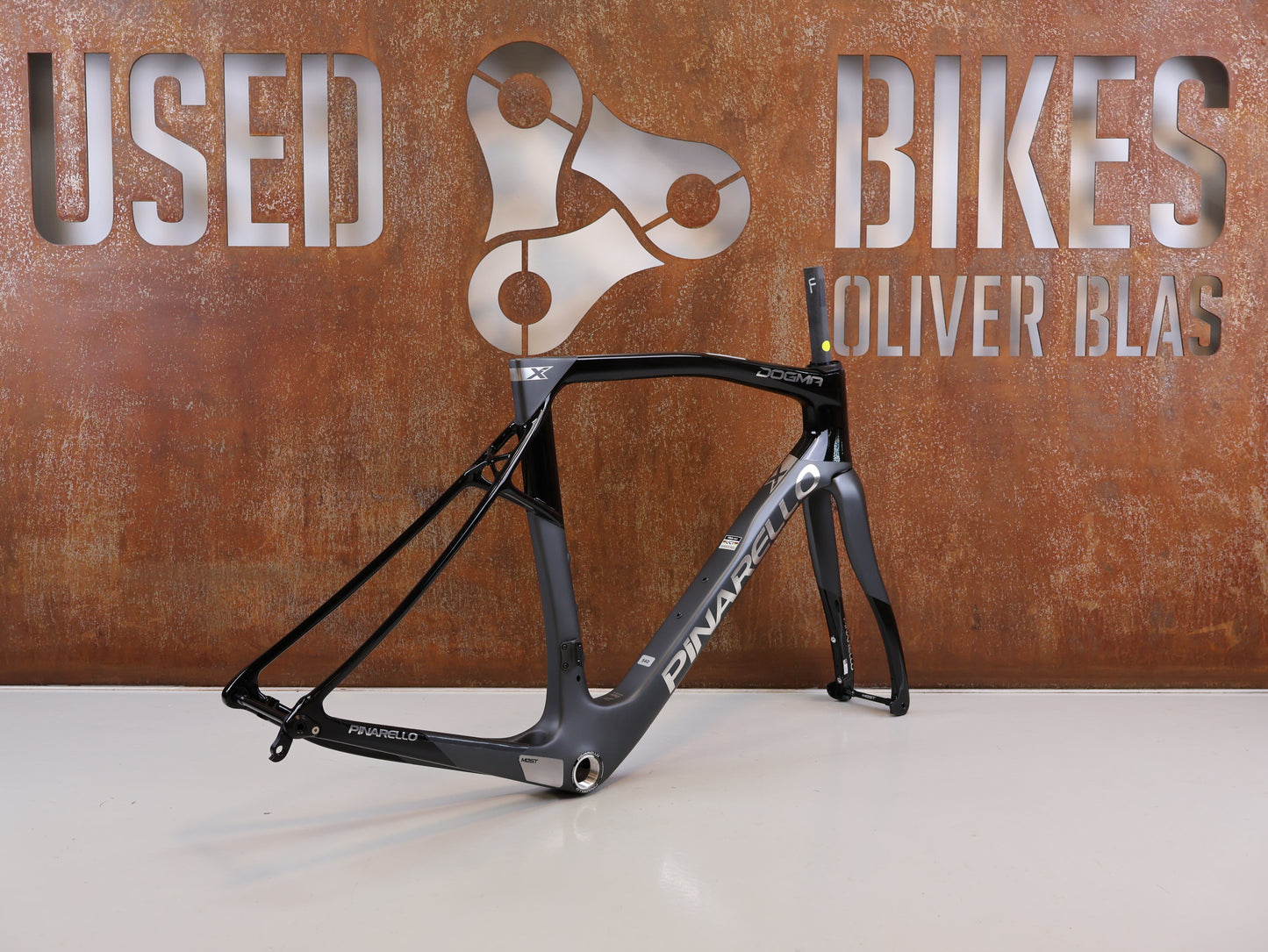 PINARELLO DOGMA X RAHMENSET XOLAR BLACK CARBON / 54CM