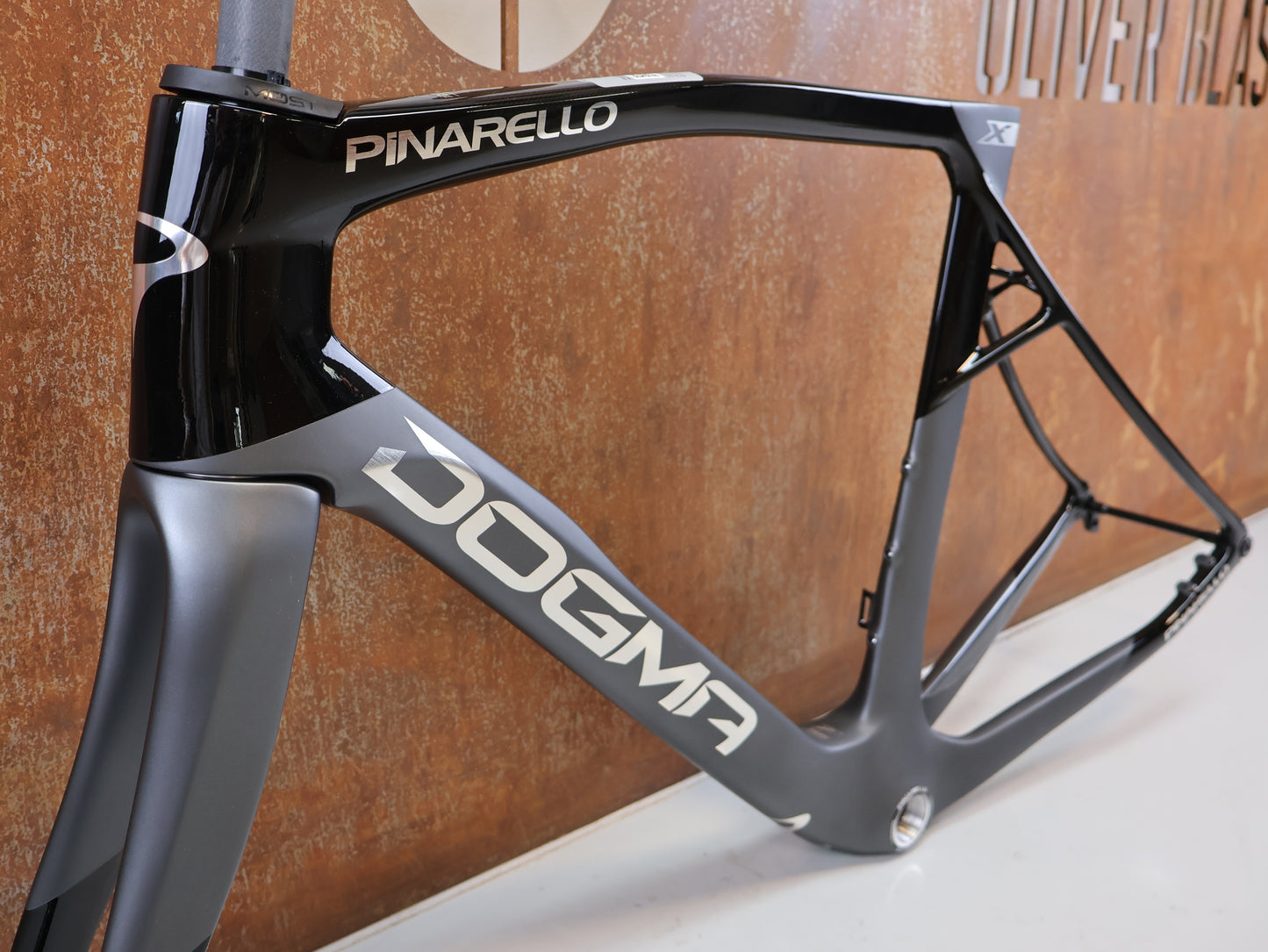 PINARELLO DOGMA X RAHMENSET XOLAR BLACK CARBON / 54CM