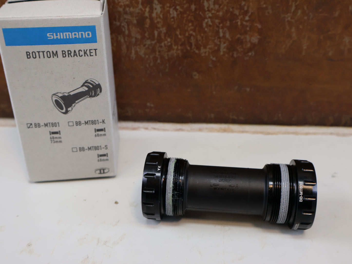 SHIMANO DEORE XT BB-MT801 / HOLLOWTECH II INNENLAGER / BSA 68-73 MM MTB