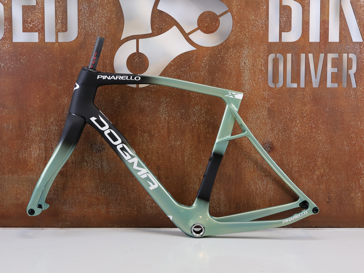 PINARELLO DOGMA X RAHMENSET LUXTER SKY SHINY CARBON / 56CM