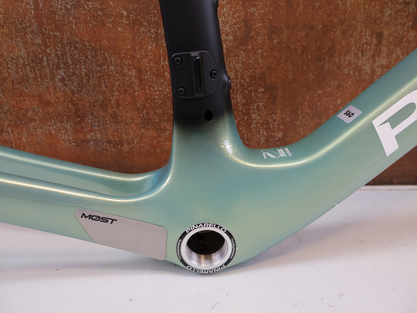 PINARELLO DOGMA X RAHMENSET LUXTER SKY SHINY CARBON / 56CM