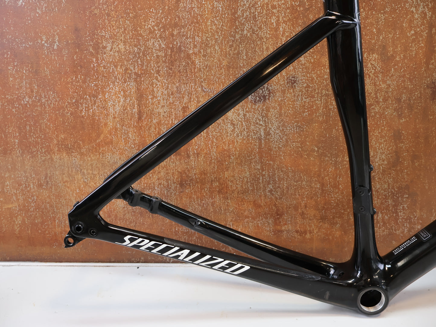 SPECIALIZED S-WORKS TARMAC SL7 RAHMENSET / FACT 12R CARBON / GR. 56CM / BLACK WHITE