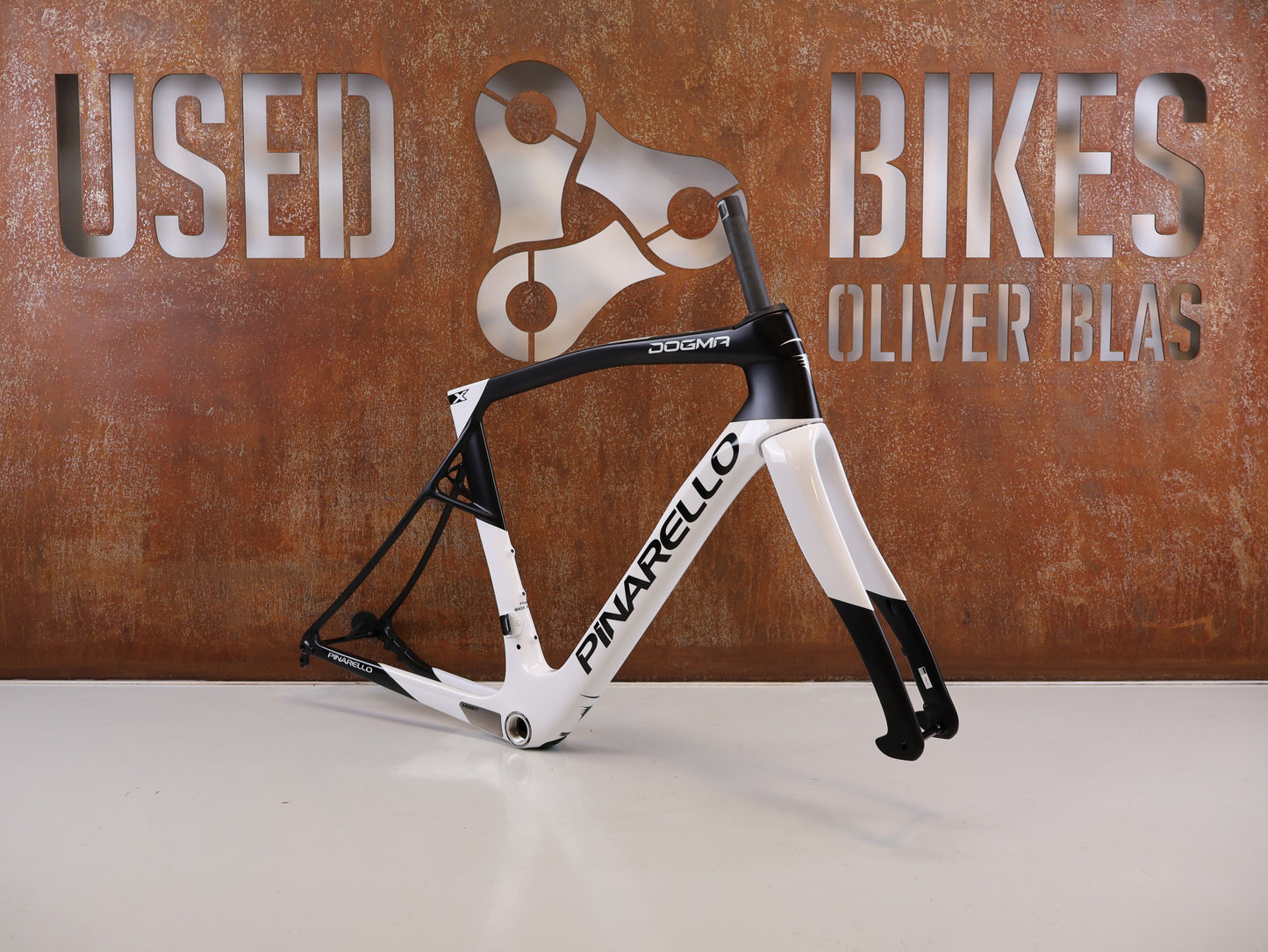 PINARELLO DOGMA X RAHMENSET XOLAR WHITE CARBON / 53CM