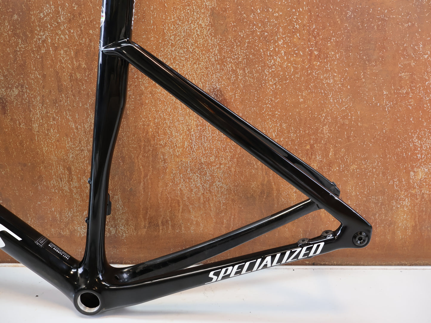 SPECIALIZED S-WORKS TARMAC SL7 RAHMENSET / FACT 12R CARBON / GR. 56CM / BLACK WHITE