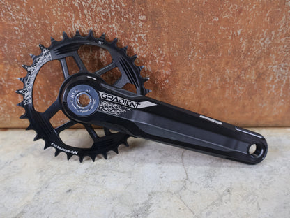 FSA GRADIENT MODULAR / DIRECT MOUNT KURBELGARNITUR / 1X12-FACH / 32 Z / 170 - 175 MM