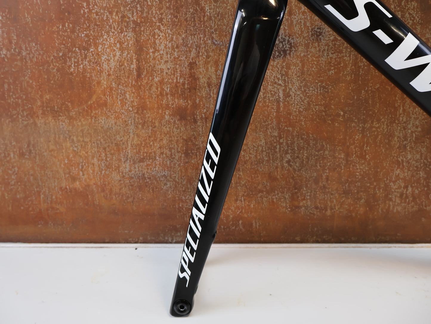 SPECIALIZED S-WORKS TARMAC SL7 RAHMENSET / FACT 12R CARBON / GR. 56CM / BLACK WHITE
