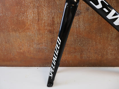 SPECIALIZED S-WORKS TARMAC SL7 RAHMENSET / FACT 12R CARBON / GR. 56CM / BLACK WHITE