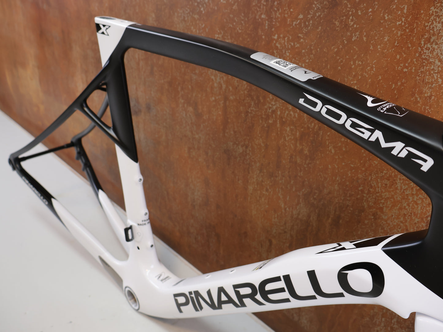 PINARELLO DOGMA X RAHMENSET XOLAR WHITE CARBON / 53CM