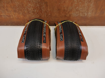 BONTRAGER GR1 TEAM ISSUE GRAVELREIFEN SET / 2X REIFEN 40-622 700 X 40MM TLR BROWN