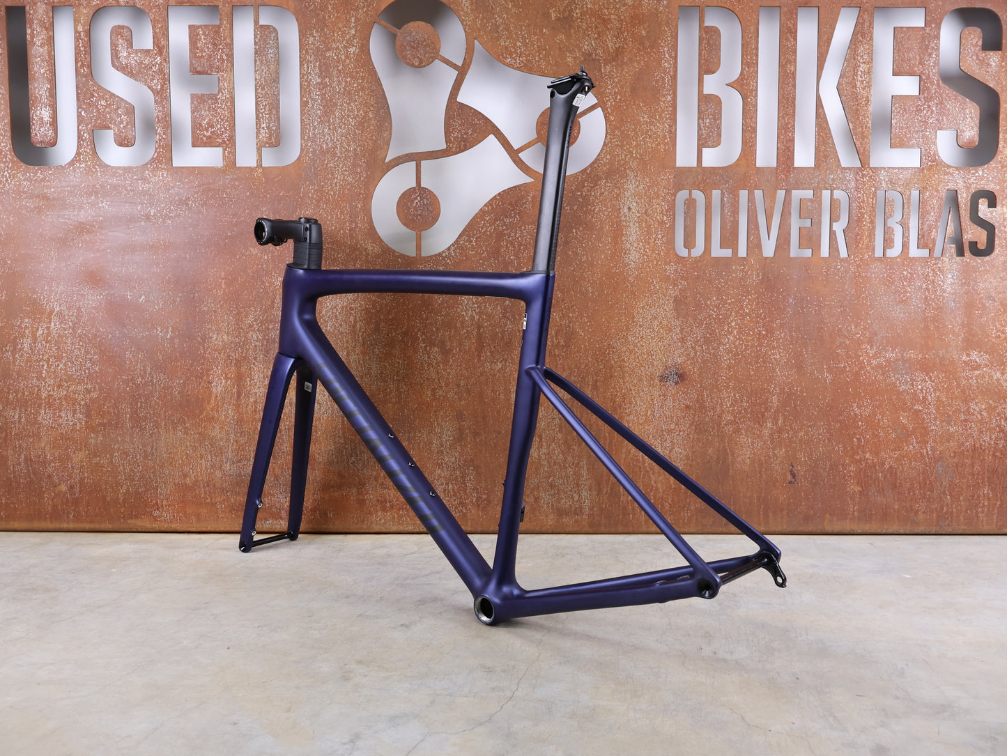 SPECIALIZED TARMAC SL8 RAHMENSET / FACT 10R CARBON / 2024 / SATIN BLUE ONYX / 56CM