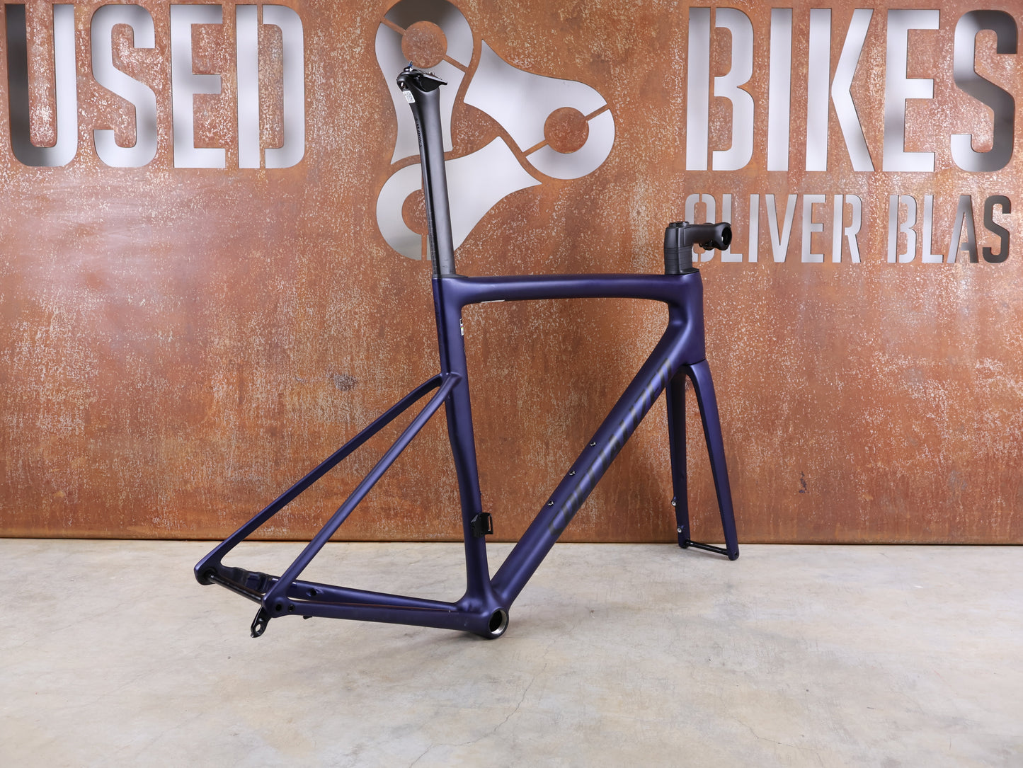 SPECIALIZED TARMAC SL8 RAHMENSET / FACT 10R CARBON / 2024 / SATIN BLUE ONYX / 56CM