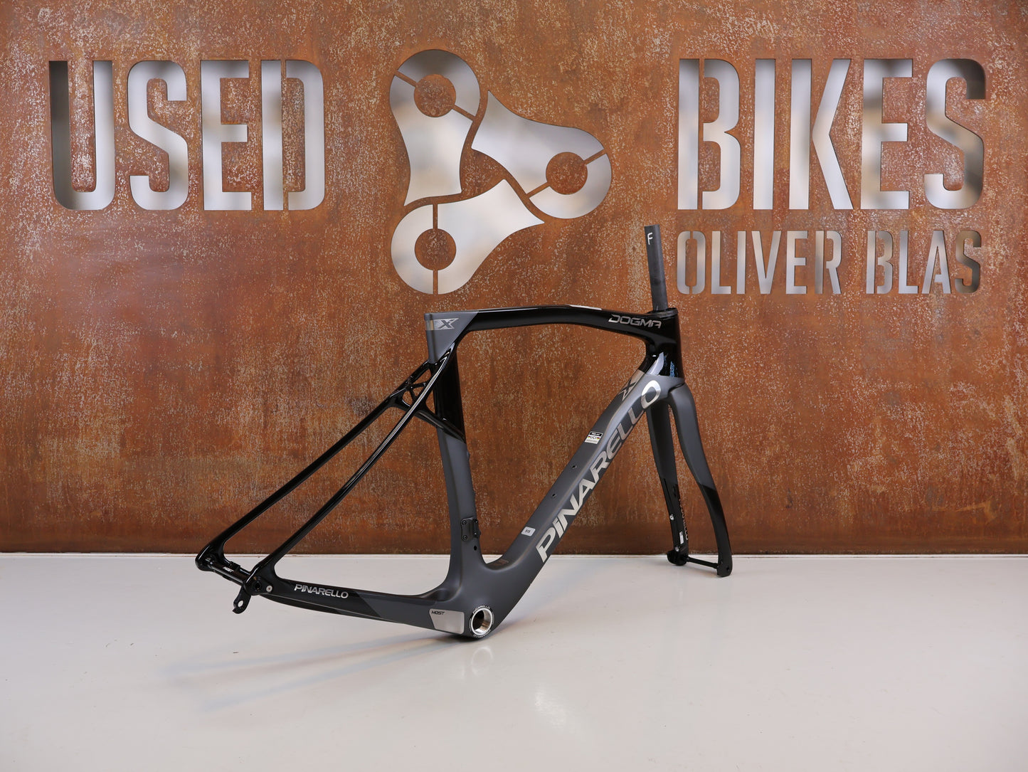 PINARELLO DOGMA X RAHMENSET XOLAR BLACK CARBON / 51.5CM