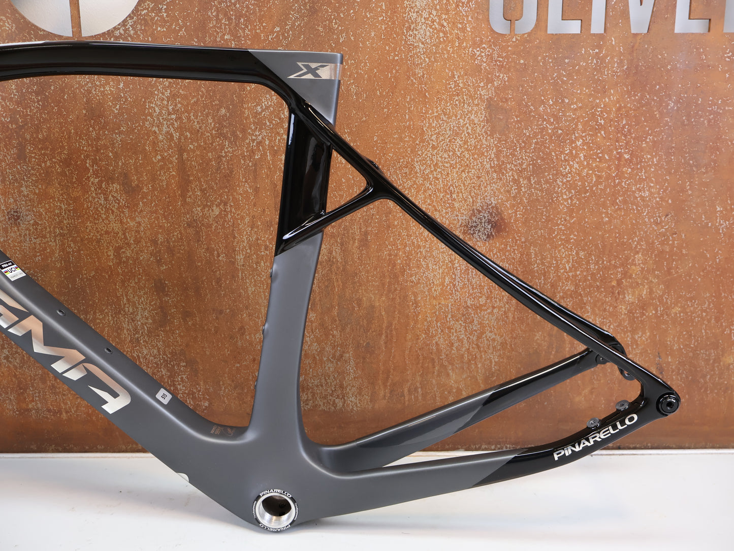 PINARELLO DOGMA X RAHMENSET XOLAR BLACK CARBON / 51.5CM