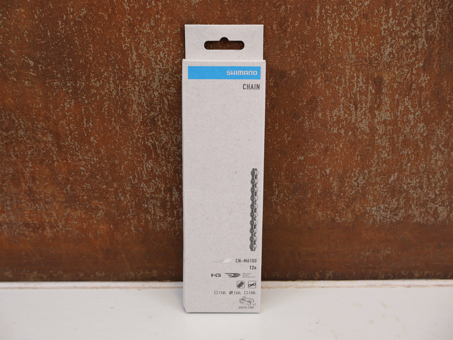 SHIMANO DEORE CN-M6100 KETTE 12-FACH 126 GLIEDER QUICK-LINK
