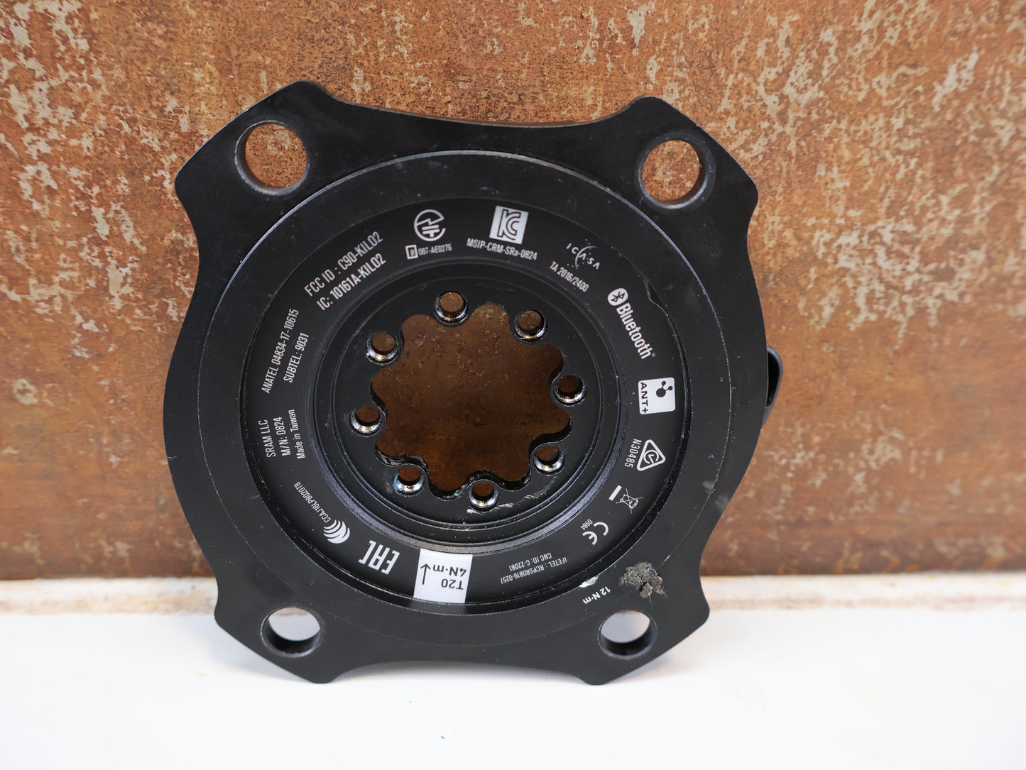 SRAM POWERMETER SPIDER AXS 107 BCD / 8-BOLT / PM-AXS-SPDR-D1