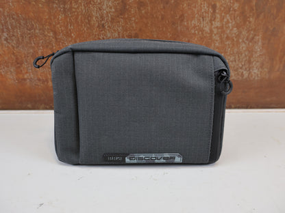 PRO DISCOVER LENKERTASCHE KLEIN 2,5 L WASSERDICHT GRAU-SCHWARZ