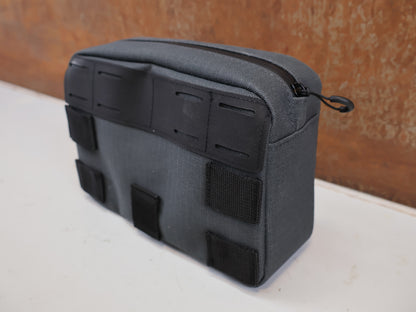 PRO DISCOVER LENKERTASCHE KLEIN 2,5 L WASSERDICHT GRAU-SCHWARZ