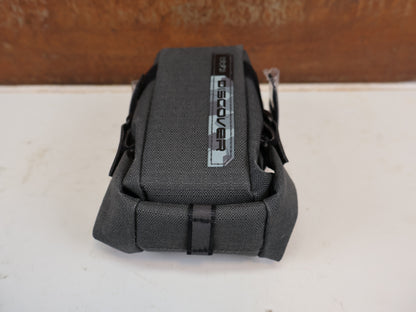 PRO DISCOVER SATTELTASCHE KLEIN 0,6 L WASSERDICHT GRAU-SCHWARZ