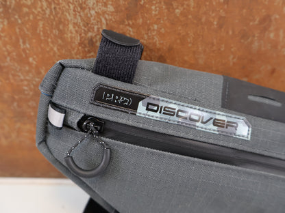 PRO DISCOVER RAHMENTASCHE KLEIN WASSERDICHT GRAU-SCHWARZ