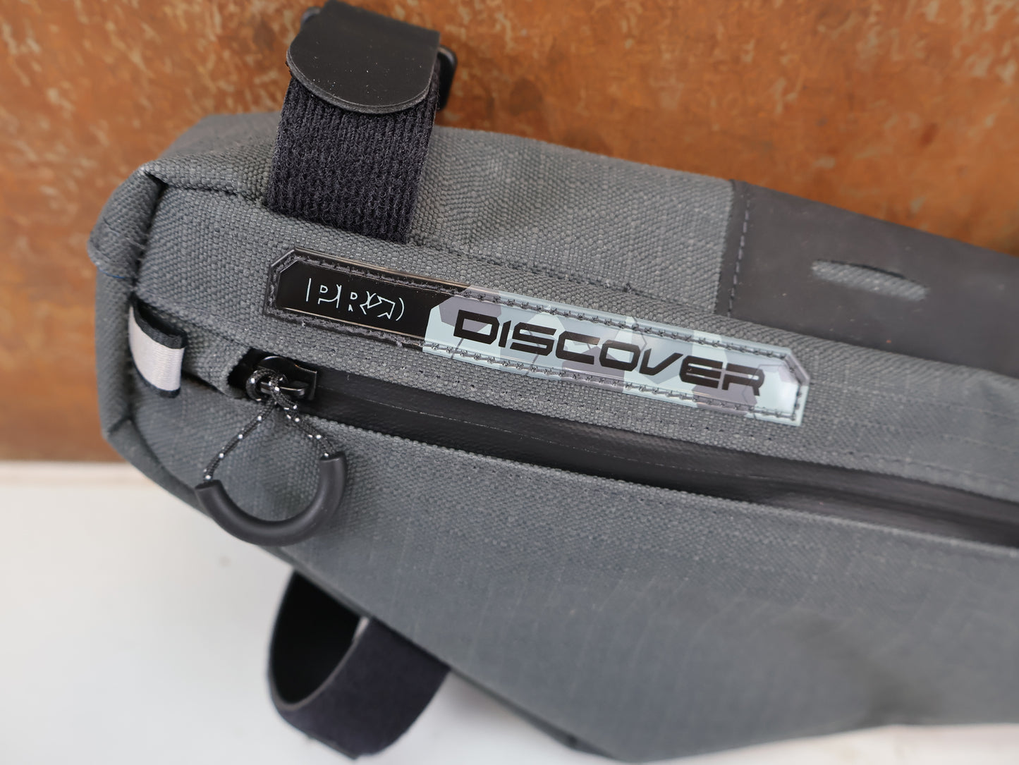 PRO DISCOVER RAHMENTASCHE KLEIN WASSERDICHT GRAU-SCHWARZ