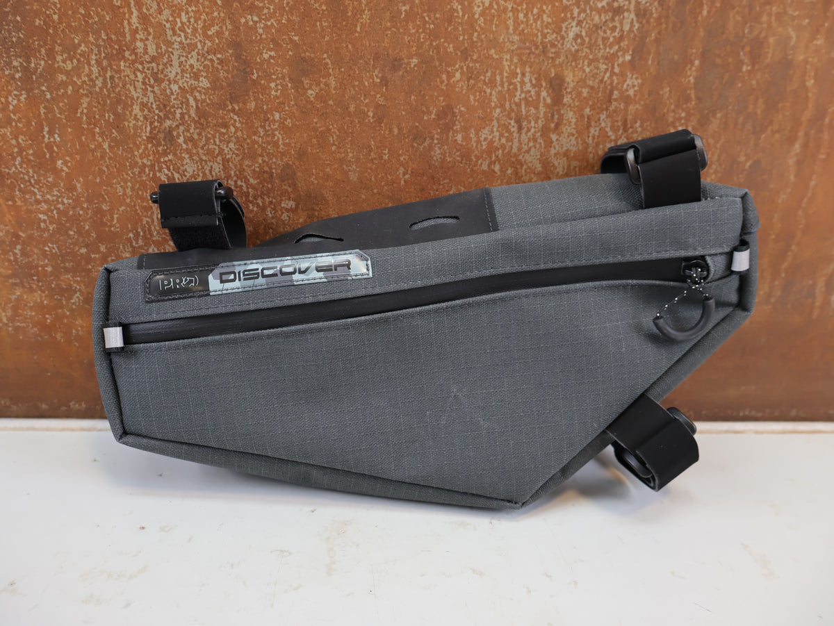 PRO DISCOVER RAHMENTASCHE KLEIN WASSERDICHT GRAU-SCHWARZ