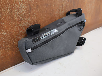PRO DISCOVER RAHMENTASCHE KLEIN WASSERDICHT GRAU-SCHWARZ