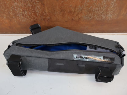 PRO DISCOVER RAHMENTASCHE KLEIN WASSERDICHT GRAU-SCHWARZ