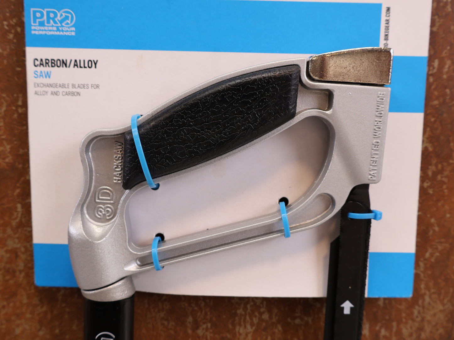 PRO SÄGE FÜR CARBON ALU STAHL INKL 2 BLÄTTERN SCHWARZ 475G