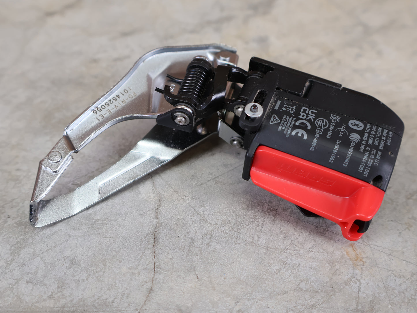 SRAM RIVAL AXS E1 UMWERFER / 2X12-FACH / ROAD / ANLÖT / BRAZE-ON