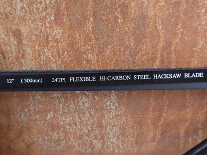 PRO SÄGE FÜR CARBON ALU STAHL INKL 2 BLÄTTERN SCHWARZ 475G