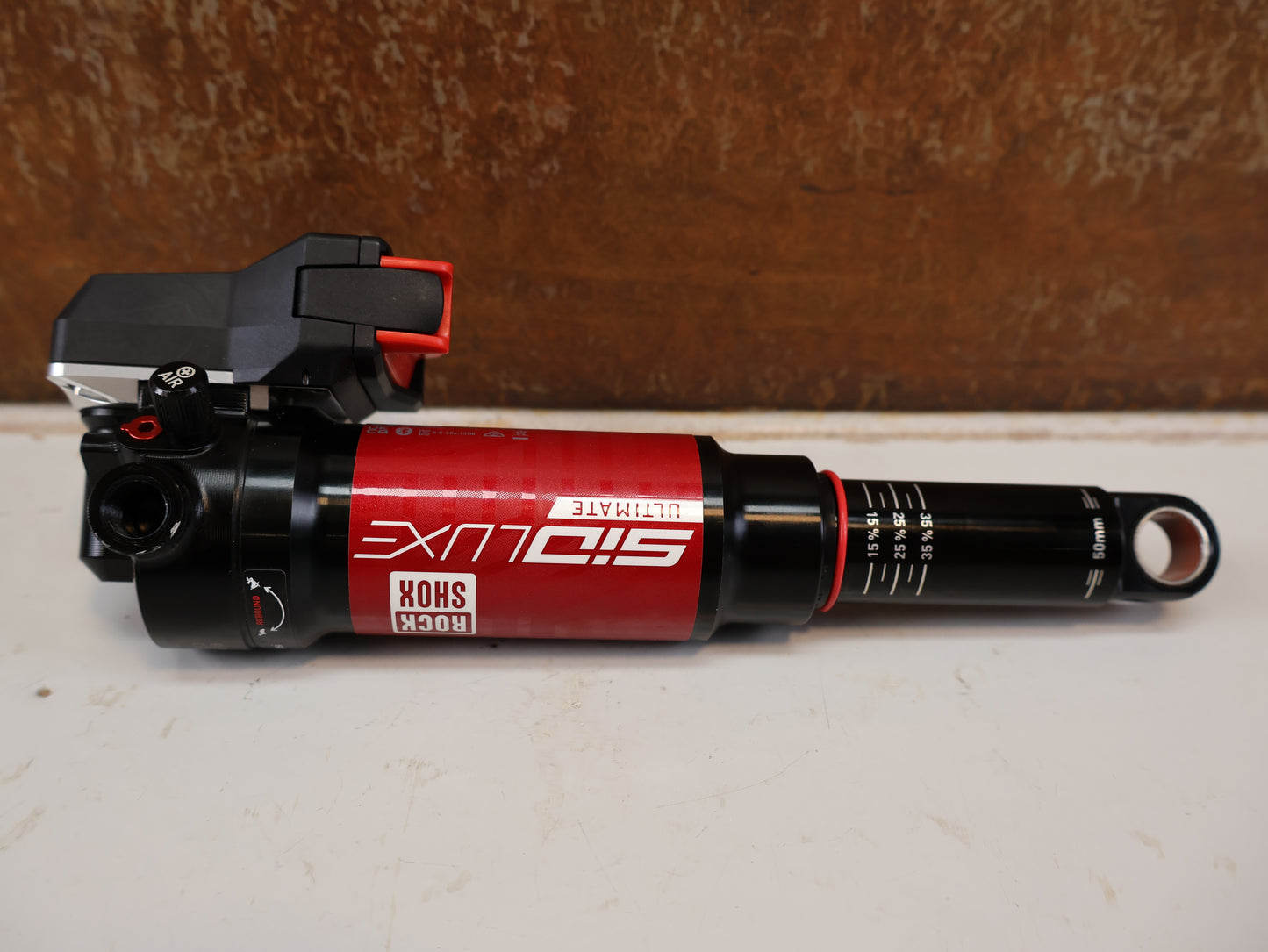 ROCKSHOX SIDLUXE ULTIMATE FLIGHT ATTENDANT DÄMPFER / 185X50 TRUNNION XC